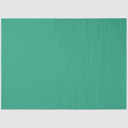 Jade Green Solid Color Tissuepapier (Voorkant)