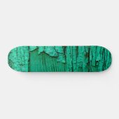 Jade green wood skateboard. persoonlijk skateboard (Horizontaal)