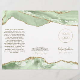 Jade groene agaat brochure