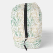 Jade Groene Crème Abstract Toilettasje (Rechts)