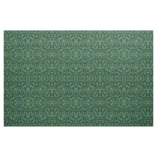 Jade Groene Kasseien Patchwork Terrazzo Patroon Stof (Fat Quarter)