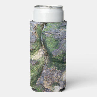 Jade Groene Mosachtige Strandstenen Toowoon Bay Seltzer Blikjeskoeler