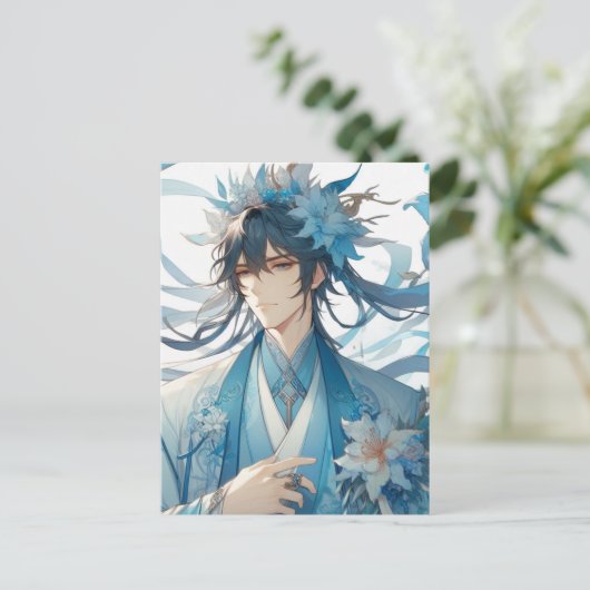 Jade Journeyman Briefkaart (Staand voorkant)