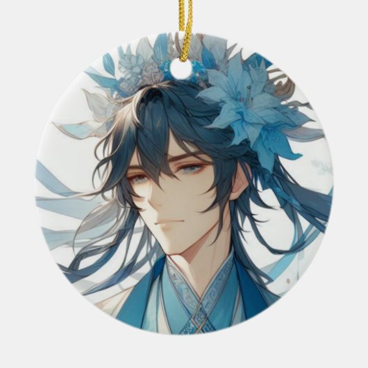 Jade Journeyman Keramisch Ornament (Voorkant)