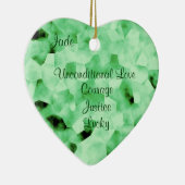 Jade Keramisch Ornament (Rechts)