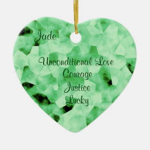 Jade Keramisch Ornament