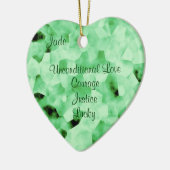 Jade Keramisch Ornament (Links)