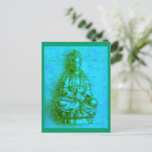Jade Kwan Yin briefkaart (Staand voorkant)