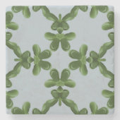 Jade Lattice in Clear Water Stenen Onderzetter (Voorkant)