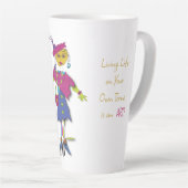 Jade - Leven als Art Latte mok (Rechterhoek)