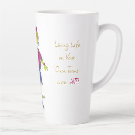 Jade - Leven als Art Latte mok