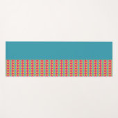 Jade met Patroon Yogamat (Voorkant (horizontaal))