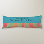 Jade Patterned Lichaamskussen (Voorkant)