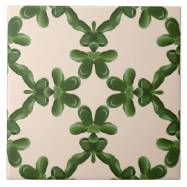 Jade rooster in Crème Tegeltje