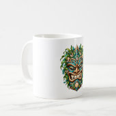 Jade Shell Tiki koffiemok (Voorkant links)