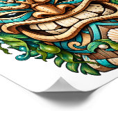 Jade Shell Tiki Poster (Hoek)