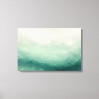 Jade Sluier Zachte Minerale Jade Waskleurig Canvas Afdruk