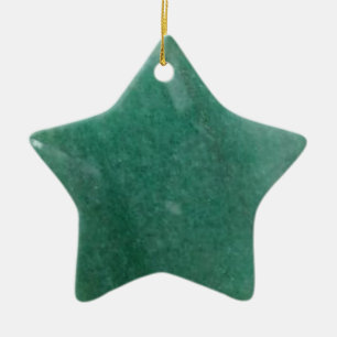 Jade Star Keramisch Ornament