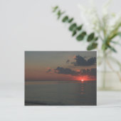Jade Sunset Briefkaart (Staand voorkant)