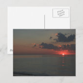 Jade Sunset Briefkaart (Voorkant / Achterkant)