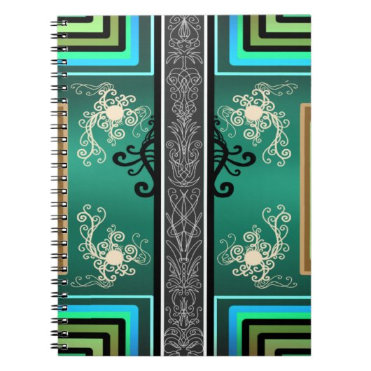 Jade Surf Notitieboek (Voorkant)