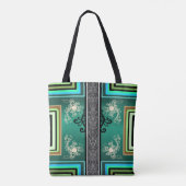 Jade Surf Tote Bag (Achterkant)
