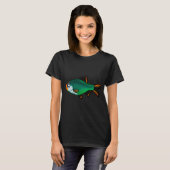 Jade Tijgerbarbeel T-shirt (Voorkant volledig)