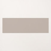 Jade Tree-bladeren op Beige Yoga Mat (Achterkant (horizontaal))