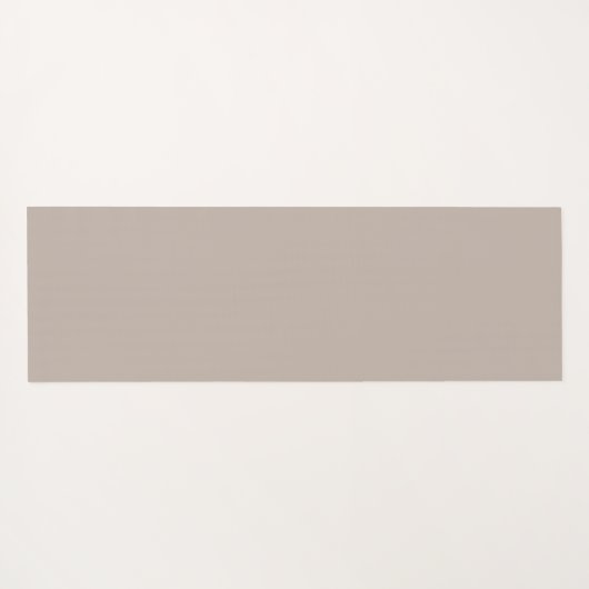 Jade Tree-bladeren op Beige Yoga Mat (Achterkant (horizontaal))