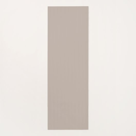 Jade Tree-bladeren op Beige Yoga Mat (Achterkant)