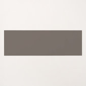 Jade Tree-bladeren op bruine yogha Yogamat (Achterkant (horizontaal))