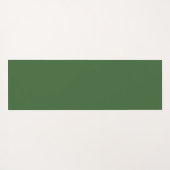 Jade Tree-bladeren op groen Yogamat (Achterkant (horizontaal))