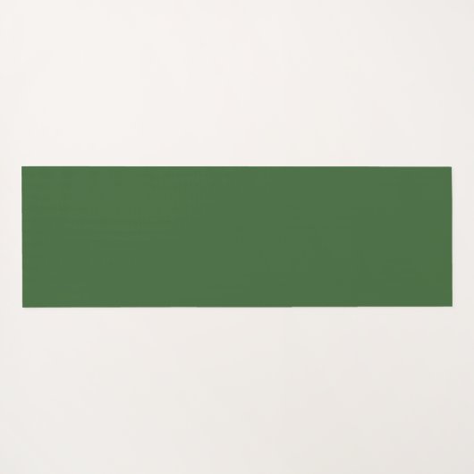 Jade Tree-bladeren op groen Yogamat (Achterkant (horizontaal))