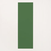 Jade Tree-bladeren op groen Yogamat (Achterkant)