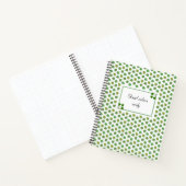 Jade Tree Groene Bladeren Notitieboek (Binnen)