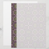 Jade & Violet Kaleidoscope Patroon (Voorkant / Achterkant)