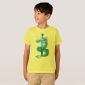 Jade Wachdraken Zwaard T-shirt (Voorkant volledig)