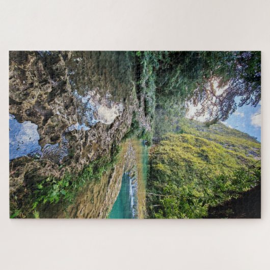 Jade Waters of Alta Verapaz Legpuzzel (Horizontaal)
