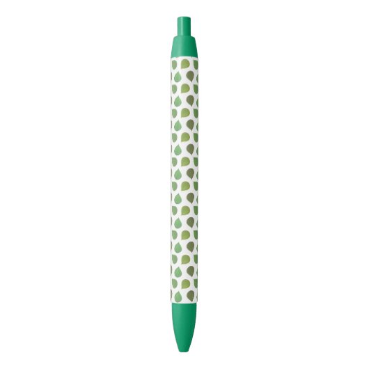 Jadeboom groene bladeren op wit zwarte inkt pen (Voorkant Verticaal)