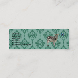Jaded Damask Zeb-Visitekaartjes Mini Visitekaartje