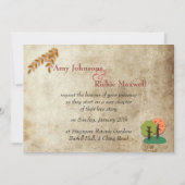 Jaded Fairy Tale Castle Wedding Invitation Kaart (Voorkant)