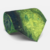 Jaded Lover 1 Diep Groene Abstracte Das (Opgerold)