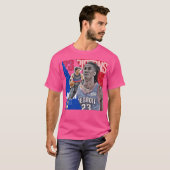 Jaden Ivey Basketbal Shirt Tapestry (Voorkant volledig)