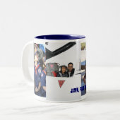 Jaden Tweekleurige Koffiemok (Voorkant links)