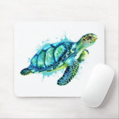 JadeTurtle Love Turtles redden schildpadden Muismat (Met muis)