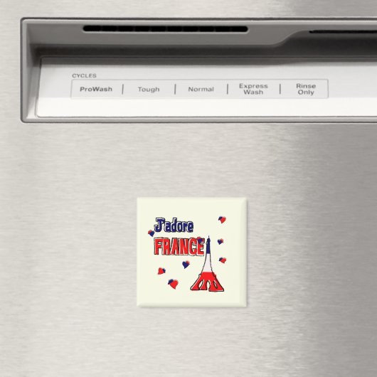 J'Adore France Magneet (Insitu (Vaatwasser))