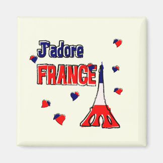 J'Adore France Magneet