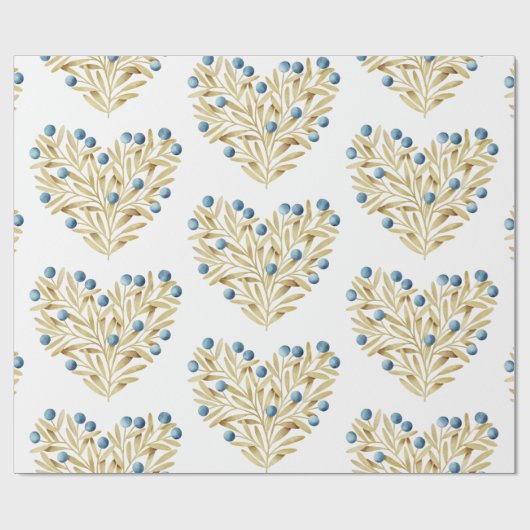 J'adore. Ik ben dol op Herfst. Herfstbladeren en b Cadeaupapier (Vlak)