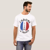 J'adore la France T-shirt (Voorkant volledig)