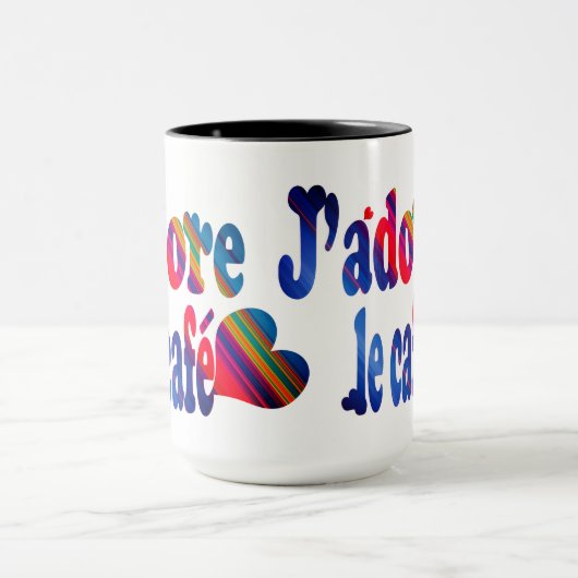 J'adore le café mok (Midden)